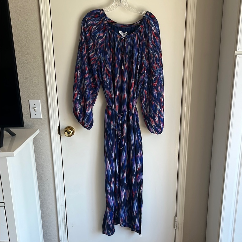 Tommy Bahama Women’s Iridescent Ikat Maxi Dress NWT